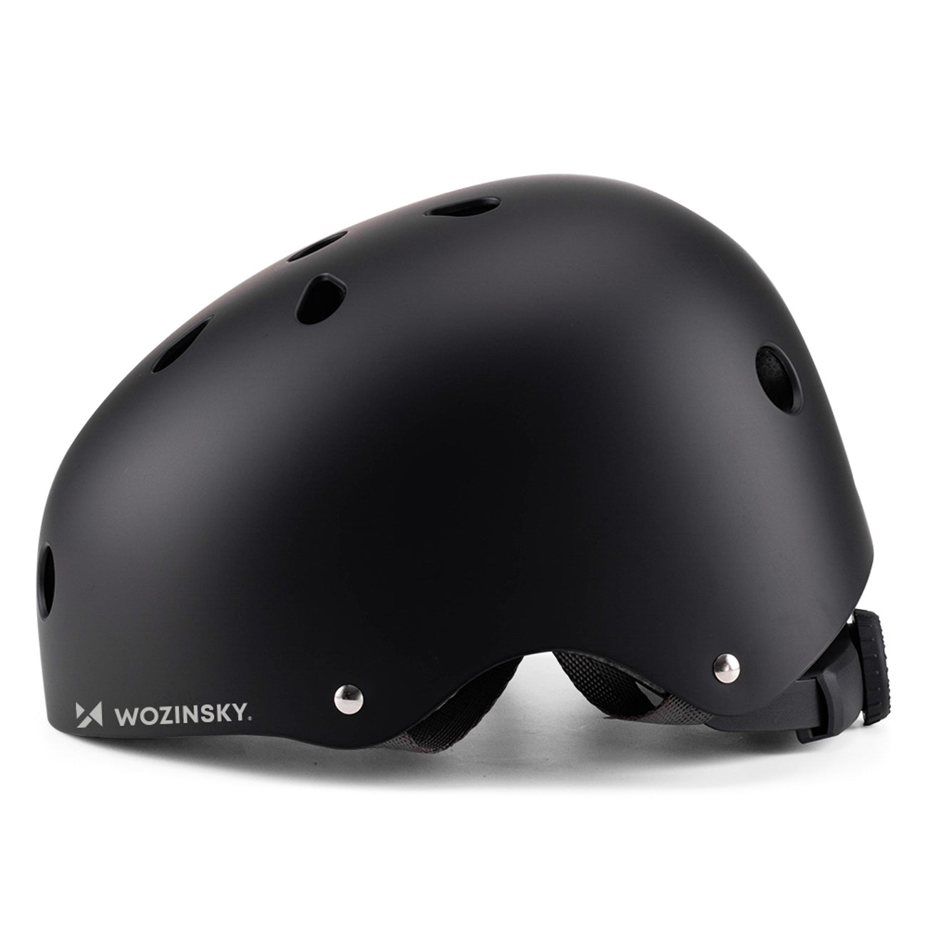 Wozinsky Lengvas BMX/paspirtuvo šalmas M - juodas -- Bicycle Helmets