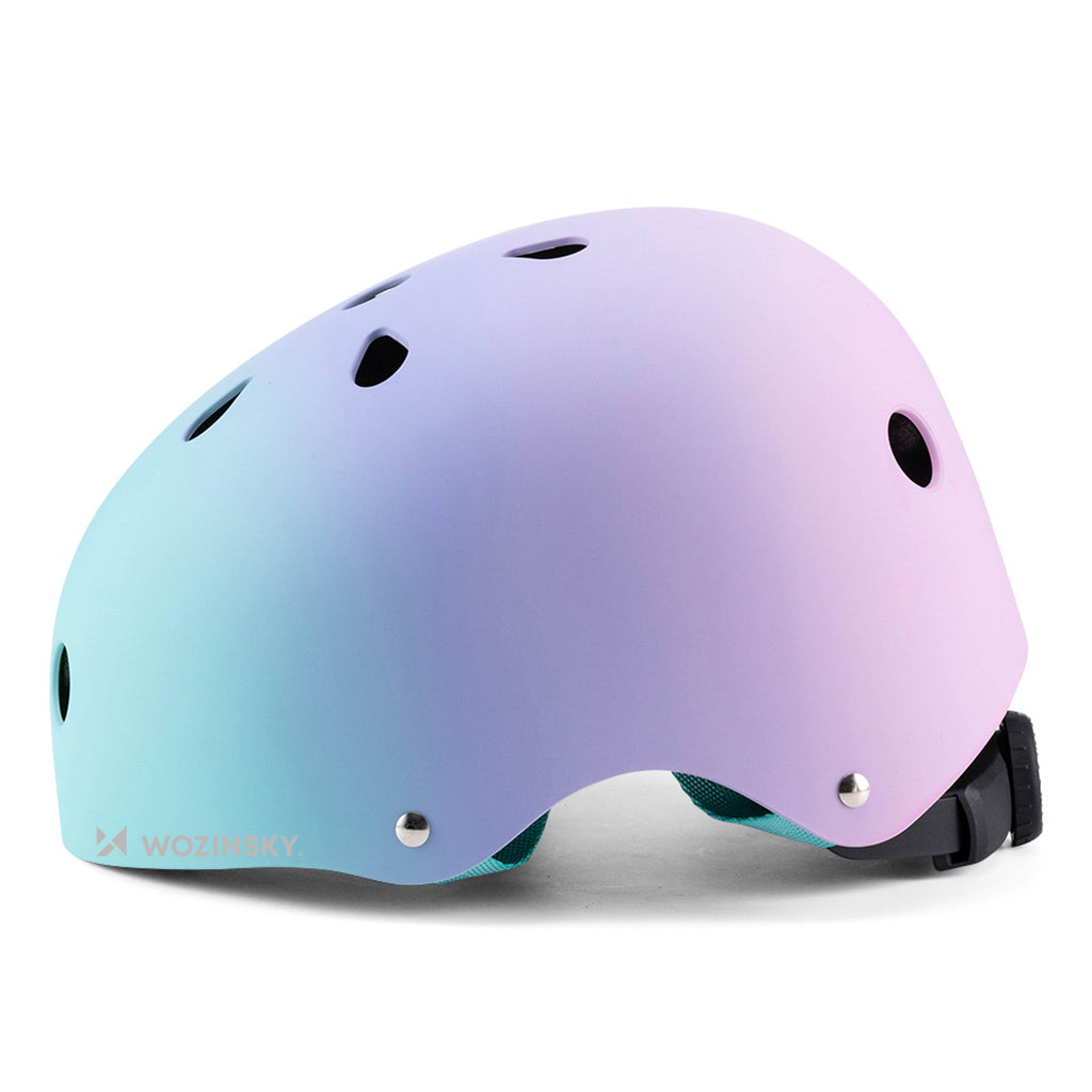Wozinsky M BMX/Riedlenčio Šalmas - Rožinis Gradientas -- Bicycle Helmets