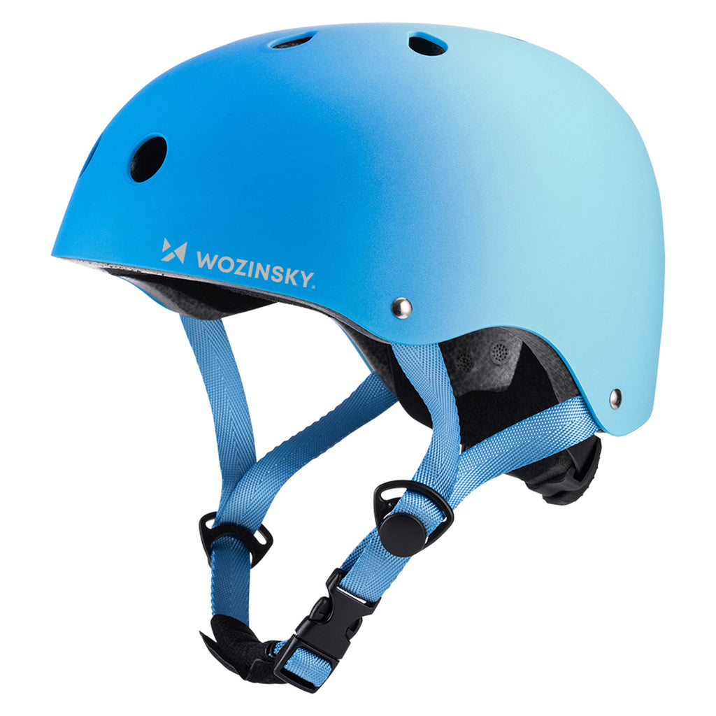 Wozinsky M BMX/Riedlenčio Šalmas - Mėlynas Gradientas -- Bicycle Helmets