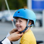 Wozinsky M BMX/Riedlenčio Šalmas - Mėlynas Gradientas -- Bicycle Helmets