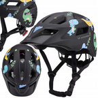 Wozinsky vaikiško MTB dviračio šalmo su nuimamu skydelu XS - juoda -- Bicycle Helmets
