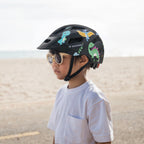 Wozinsky vaikiško MTB dviračio šalmo su nuimamu skydelu XS - juoda -- Bicycle Helmets