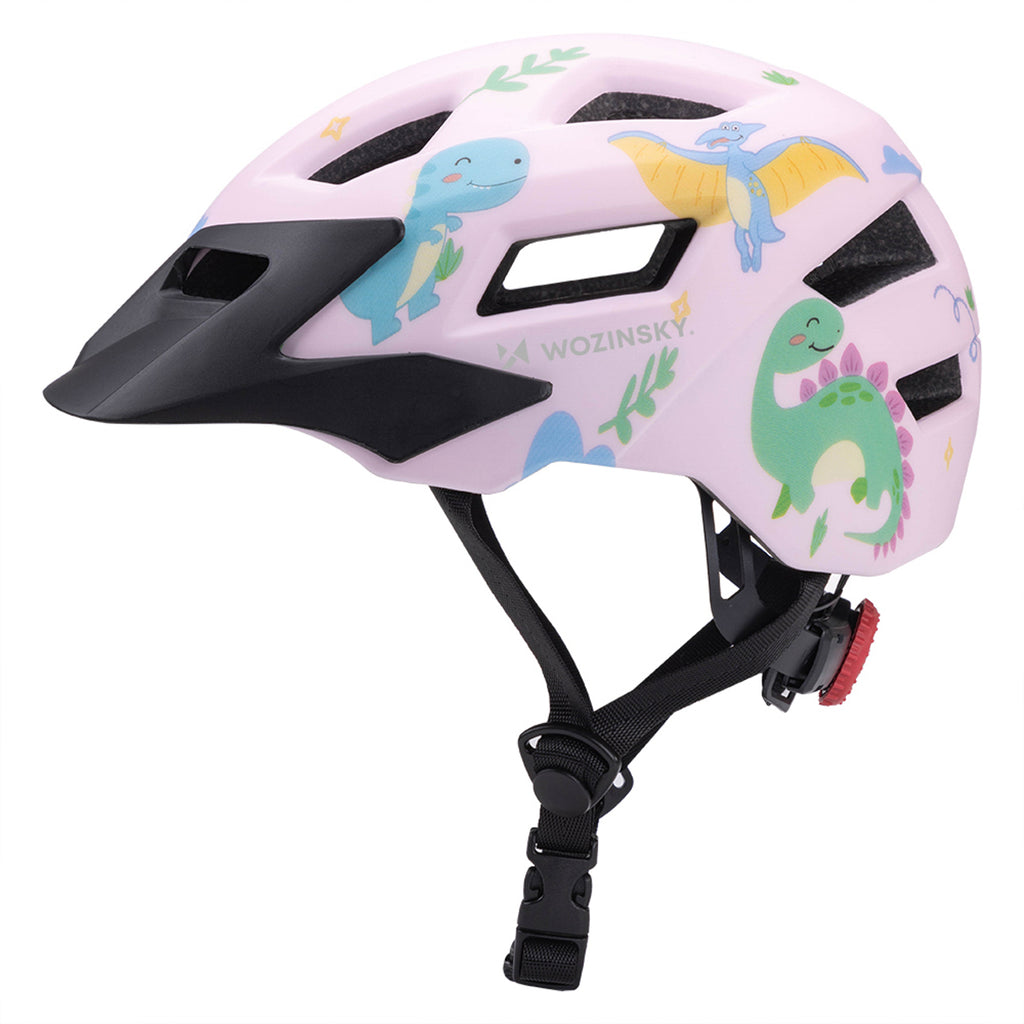 Wozinsky vaikiško MTB dviračio šalmo su nuimamu skydelu S - rožinė -- Bicycle Helmets