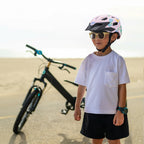 Wozinsky vaikiško MTB dviračio šalmo su nuimamu skydelu S - rožinė -- Bicycle Helmets