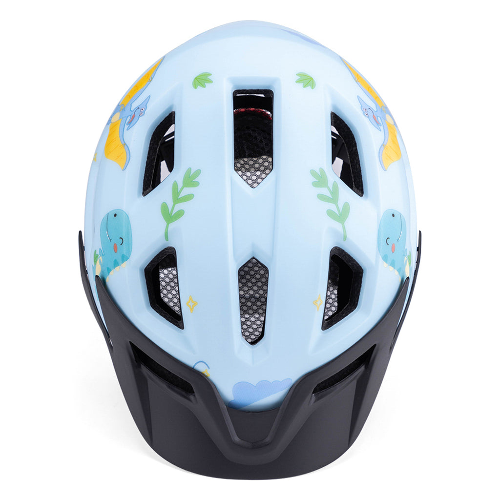 Wozinsky vaikiško MTB dviračio šalmo su nuimamu skydelu S - šviesiai mėlyna -- Bicycle Helmets
