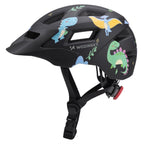 Wozinsky vaikiško MTB dviračio šalmo su nuimamu skydelu S - juoda -- Bicycle Helmets