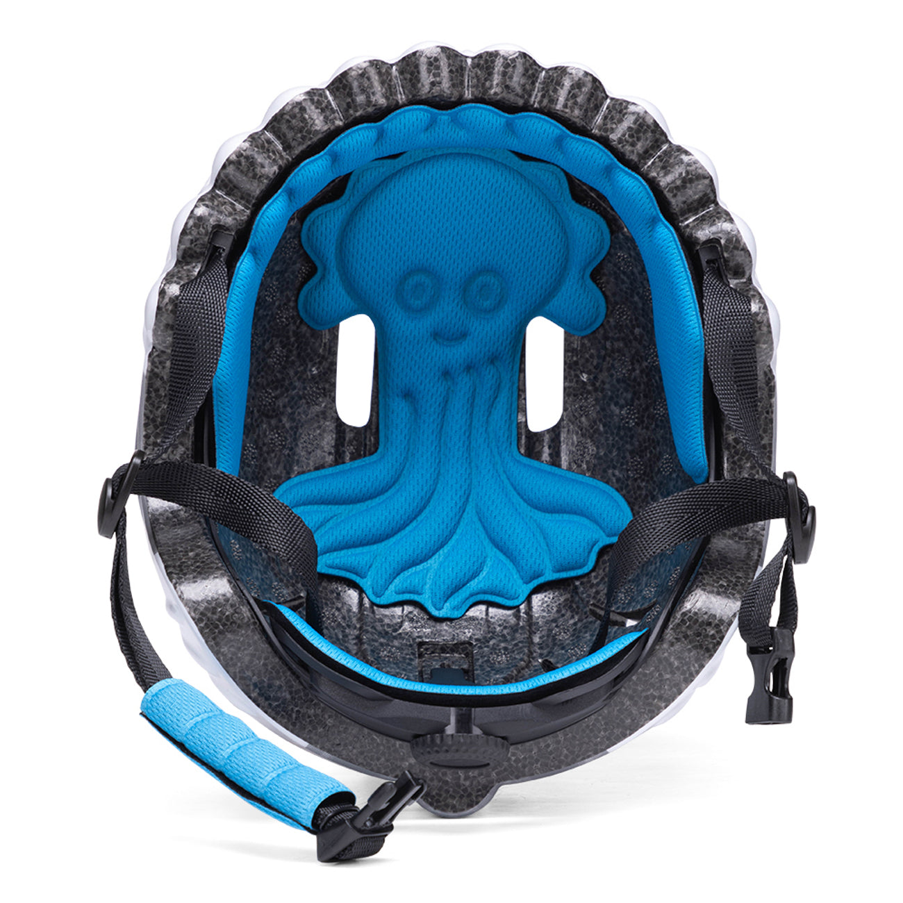 Wozinsky vaikiški dviračio šalmas su dinozauro raštu S - Mėlynas -- Bicycle Helmets