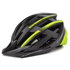Wozinsky MTB dviračio šalmas su nuimama vesolė ir užpakaliu USB žibintuve L - Juodas ir geltona -- Bicycle Helmets