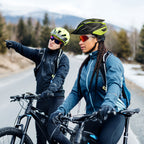 Wozinsky MTB dviračio šalmas su nuimama vesolė ir užpakaliu USB žibintuve L - Juodas ir geltona -- Bicycle Helmets