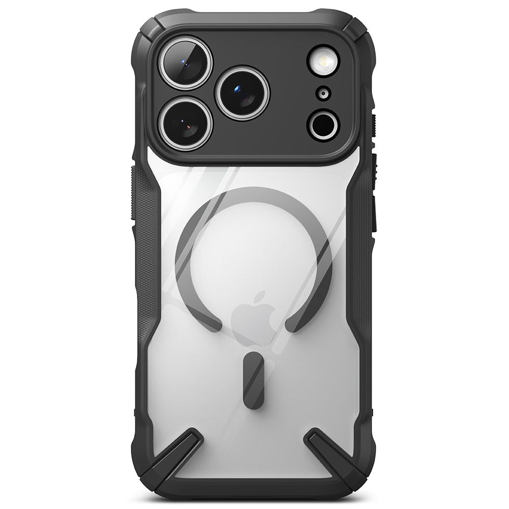 Ringke Fusion X MagSafe dėklas iPhone 17 Pro Max – juodas -- iPhone 17 Pro Max
