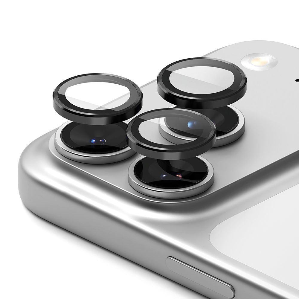 Ringke kameros rėmelio apsauga iPhone 17 Pro/Max – juoda -- iPhone 17 Pro / iPhone 17 Pro Max
