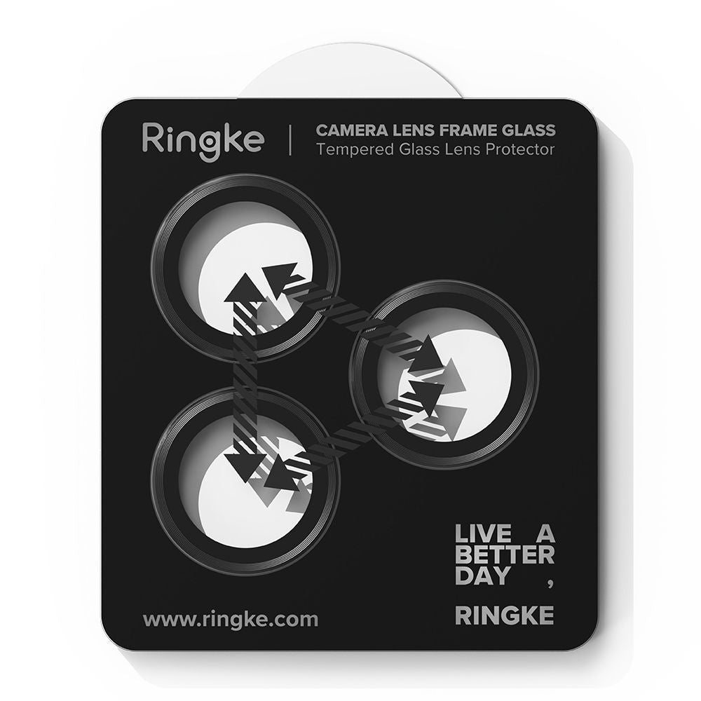 Ringke kameros rėmelio apsauga iPhone 17 Pro/Max – juoda -- iPhone 17 Pro / iPhone 17 Pro Max