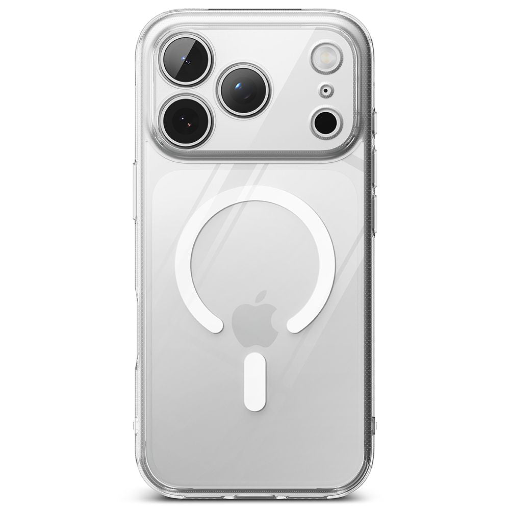 Ringke Fusion Magnetic MagSafe Dėklas, skirtas iPhone 17 Pro - Clear -- iPhone 17 Pro