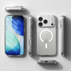 Ringke Fusion Magnetic MagSafe Dėklas, skirtas iPhone 17 Pro - Clear -- iPhone 17 Pro