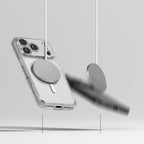 Ringke Fusion Magnetic MagSafe Dėklas, skirtas iPhone 17 Pro - Clear -- iPhone 17 Pro