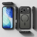 Ringke Fusion Bold MagSafe dėklas iPhone 17 Pro – matinis juodas -- iPhone 17 Pro