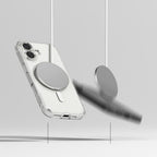Ringke Fusion Magnetic MagSafe Dėklas, skirtas iPhone 17 - Clear -- iPhone 17