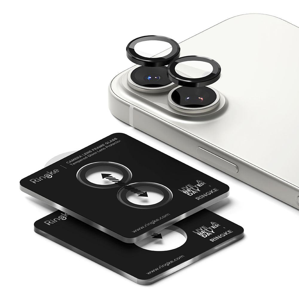Ringke kameros rėmelio apsauga iPhone 17 (2 vnt.) – juoda -- iPhone 17