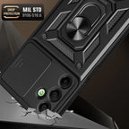 Tech-Protect CamShield Pro dėklas Samsung Galaxy A17 4G/5G – juodas -- Samsung Galaxy A17