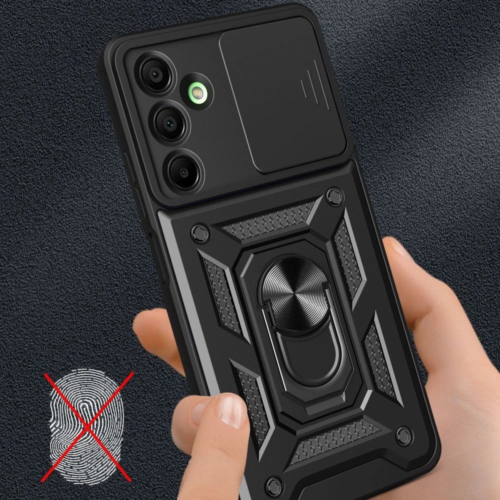 Tech-Protect CamShield Pro dėklas Samsung Galaxy A17 4G/5G – juodas -- Samsung Galaxy A17