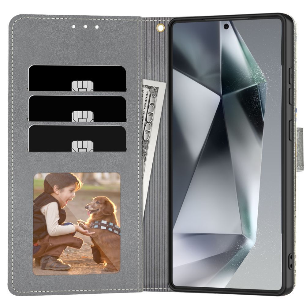 Tech-Protect Wallet dėklas Samsung Galaxy A26/A17 – ramunės -- Samsung Galaxy A26 5G