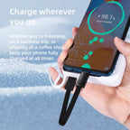 Tech-Protect Laidas Ultraboost DNA su raktų pakabuku USB-C PD 60W / 3A - pilkas -- Cell phone cables