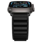 Dirželis Spigen WBF1 dirželis Apple Watch 44/45/46/49 mm – juodas