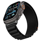 Dirželis Spigen WBF1 dirželis Apple Watch 44/45/46/49 mm – juodas