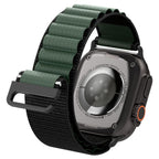 Dirželis Spigen WBF1 dirželis Apple Watch 44 / 45 / 46 / 49 mm - juodas ir žalias