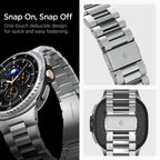 Spigen Modern Fit apyrankė, skirta Samsung Galaxy Watch 40/44/46 mm – sidabrinė