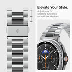 Spigen Modern Fit apyrankė, skirta Samsung Galaxy Watch 40/44/46 mm – sidabrinė