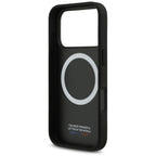 BMW M Carbon Tricolor Line MagSafe dėklas, skirtas iPhone 17 Pro - Juodas -- iPhone 17 Pro