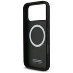 BMW M Carbon Tricolor Line MagSafe dėklas, skirtas iPhone 17 Pro Max - Juodas -- iPhone 17 Pro Max