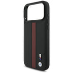 BMW M perforuotas juostelinis logotipas MagSafe Dėklas, skirtas iPhone 17 Pro Max - Red