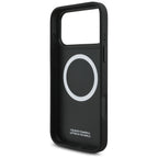 BMW M perforuotas juostelinis logotipas MagSafe Dėklas, skirtas iPhone 17 Pro Max - Red
