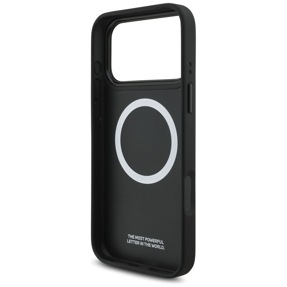 BMW M perforuotas juostelinis logotipas MagSafe Dėklas, skirtas iPhone 17 Pro Max - Red