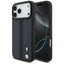 BMW M Perforated Stripe Logo MagSafe dėklas, skirtas iPhone 17 Pro Max - Tamsiai mėlynas -- iPhone 17 Pro Max