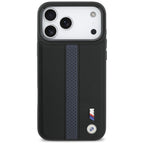 BMW M perforuotas juostelinis logotipas MagSafe Dėklas, skirtas iPhone 17 Pro Max - Blue