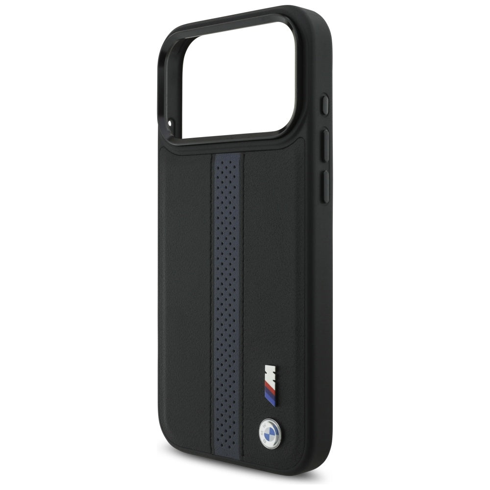 BMW M perforuotas juostelinis logotipas MagSafe Dėklas, skirtas iPhone 17 Pro Max - Blue