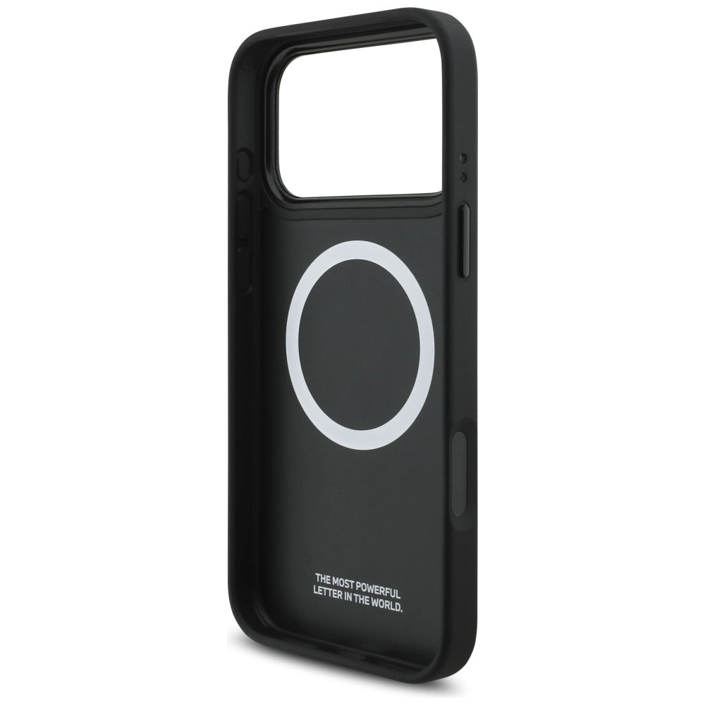 BMW M perforuotas juostelinis logotipas MagSafe Dėklas, skirtas iPhone 17 Pro Max - Blue
