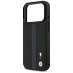BMW M perforuotas juostelinis logotipas MagSafe Dėklas, skirtas iPhone 17 Pro - Blue