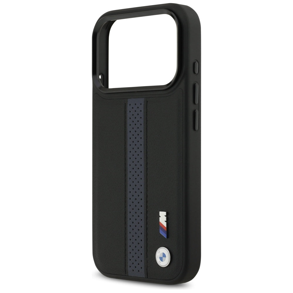 BMW M perforuotas juostelinis logotipas MagSafe Dėklas, skirtas iPhone 17 Pro - Blue