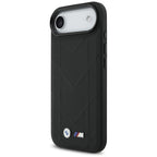 BMW M Quilted MagSafe dėklas iPhone 17 Air – juodas