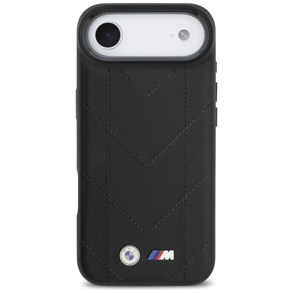 BMW M Quilted MagSafe dėklas iPhone 17 Air – juodas