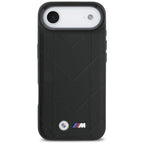 BMW M Quilted MagSafe dėklas iPhone 17 Air – juodas