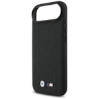 BMW M Quilted MagSafe dėklas iPhone 17 Air – juodas