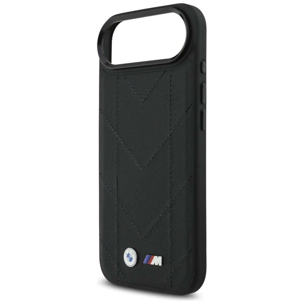 BMW M Quilted MagSafe dėklas iPhone 17 Air – juodas