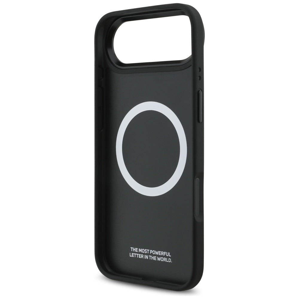 BMW M Quilted MagSafe dėklas iPhone 17 Air – juodas