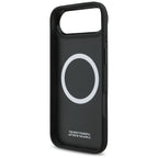 BMW M Quilted MagSafe dėklas iPhone 17 Air – juodas