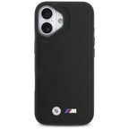 BMW M Quilted Logo MagSafe dėklas iPhone 17 – juodas